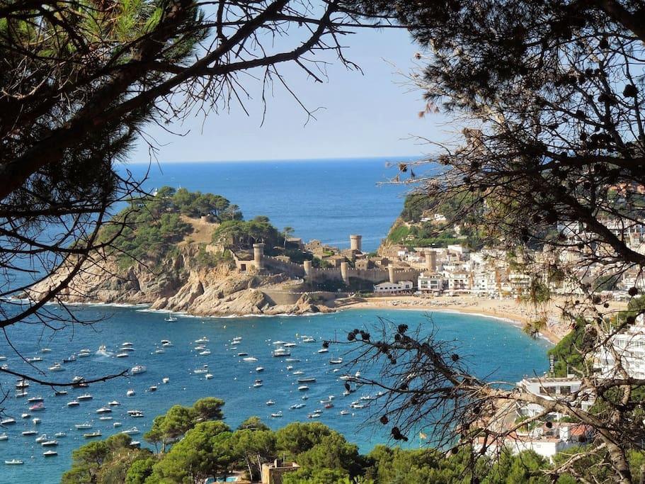 Casa La Coseta Villa Tossa de Mar Bagian luar foto